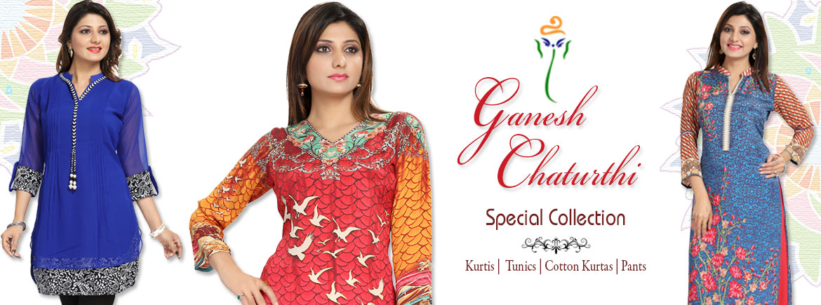 Ganesh Chathurthi Special Kurti Collection