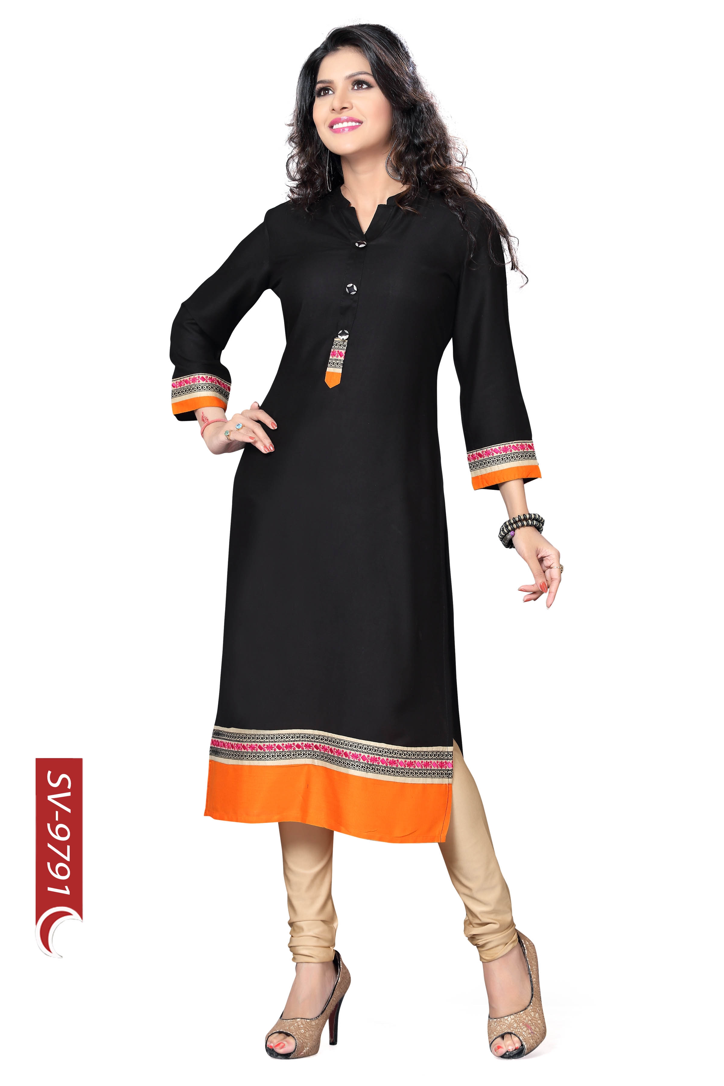 fbb black kurti