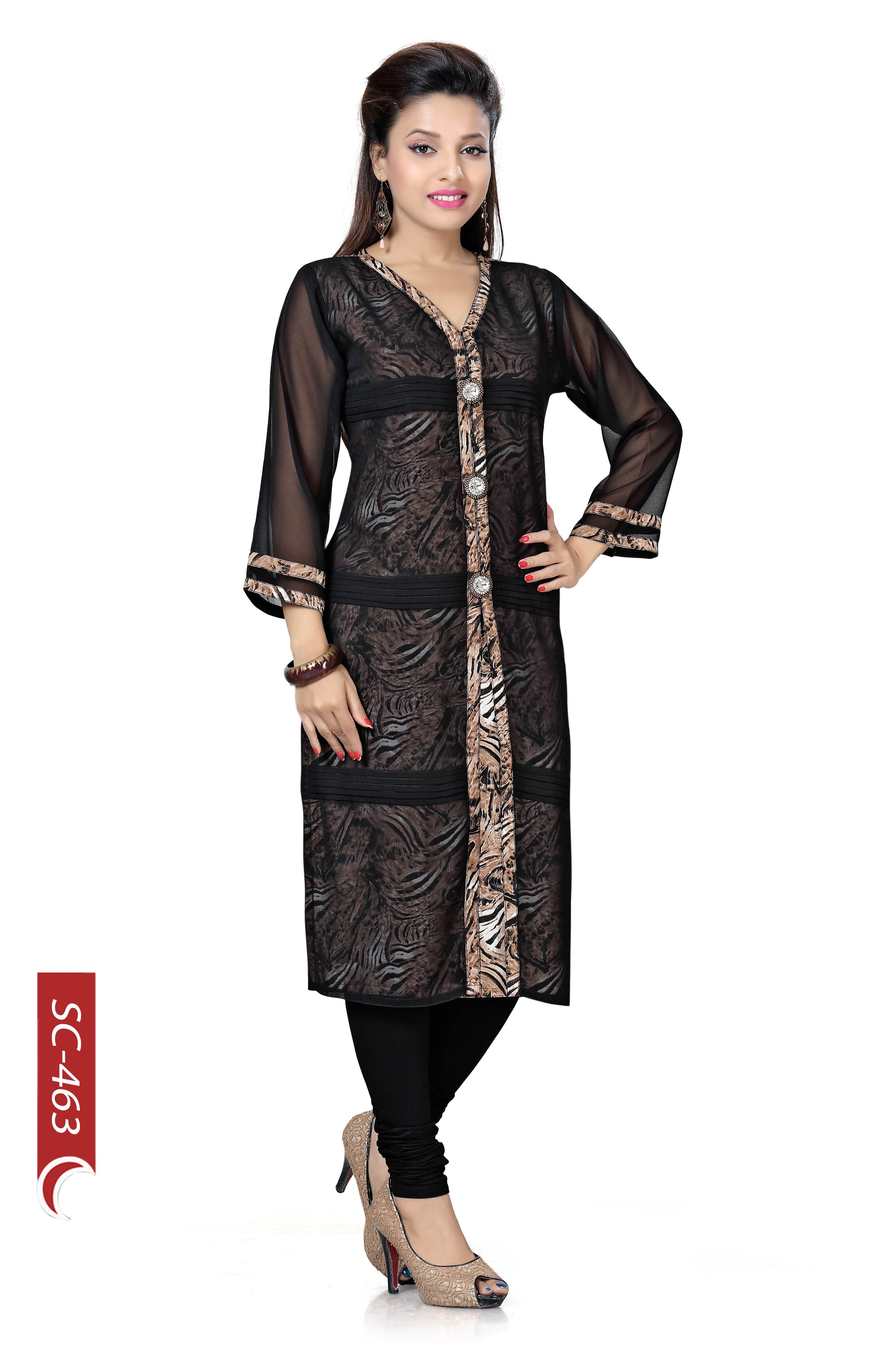 fbb black kurti