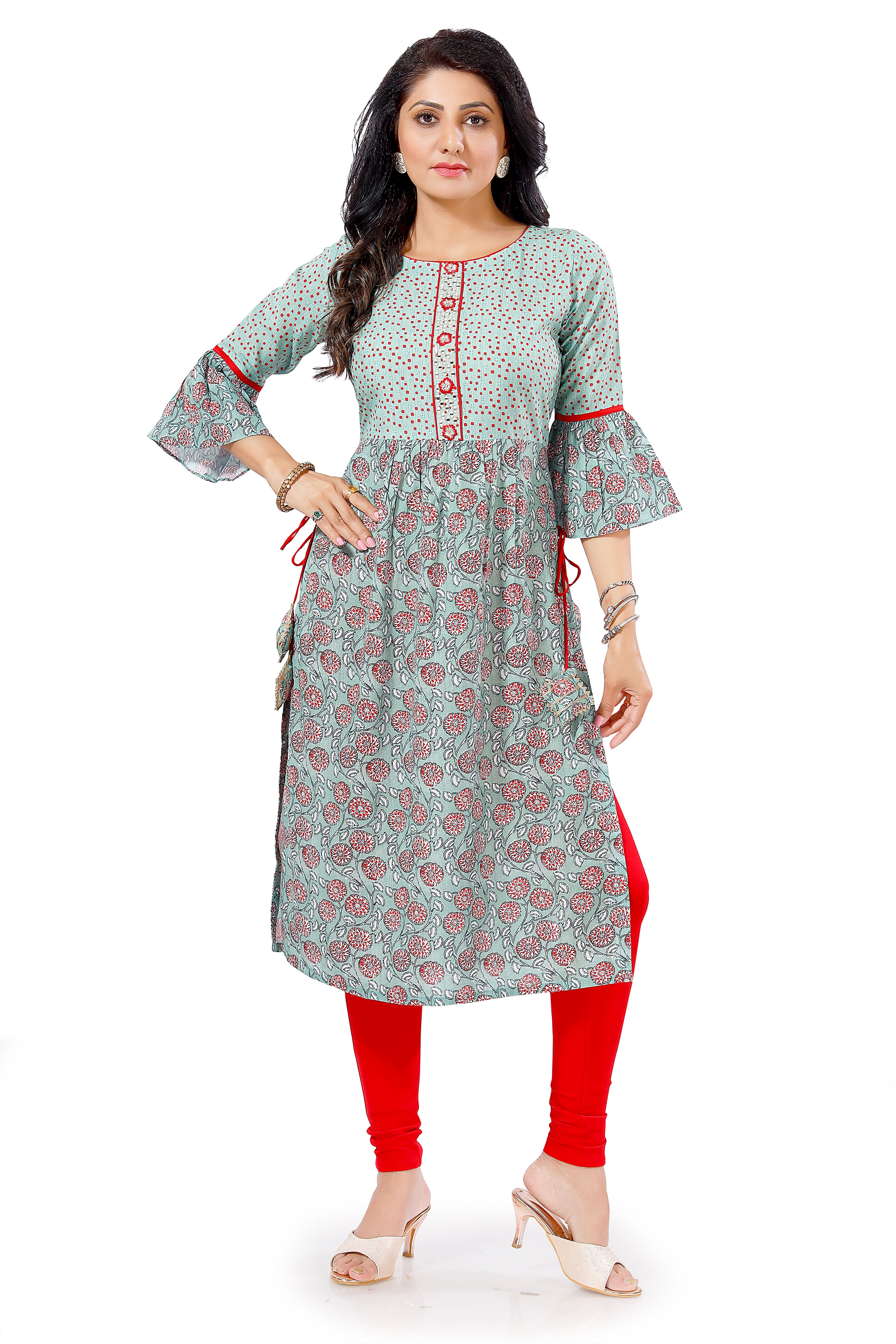 Modern Dhoti Kurti Bollywood Pareneeti Chopra Style Western Dress 2022